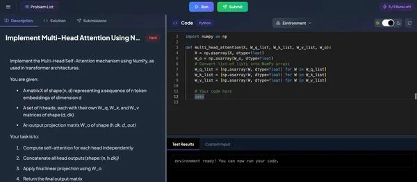 Multi-head Attention using Numpy